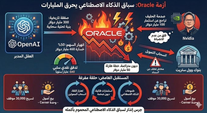 انهيار وشيك؟ على خلفية مشروع Stargate Oracle ….