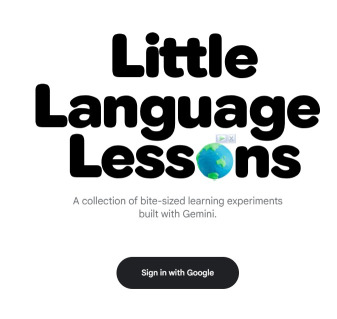 قدمت كوكل أداة تعليم لغات مجانًا بالكامل اسمها Little Language Lessons