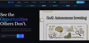 موقع GoAi يحلل ويراقب ويكشف مخاطر محفظة الاسهم .